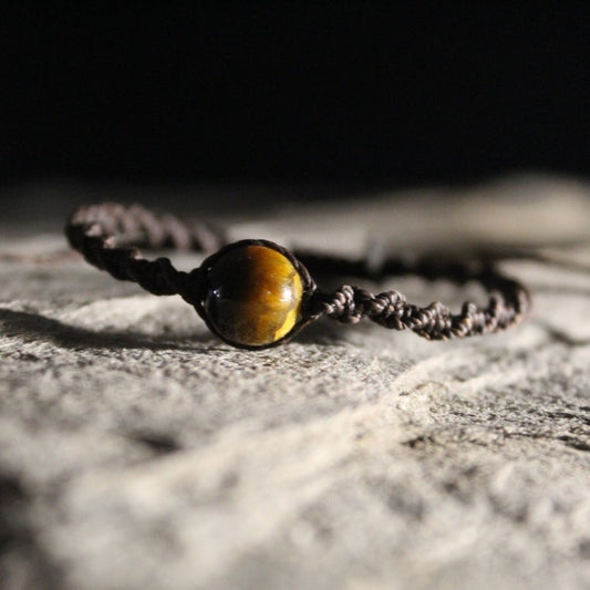 Occhio di Tigre giallo - Bracciale Cosmos