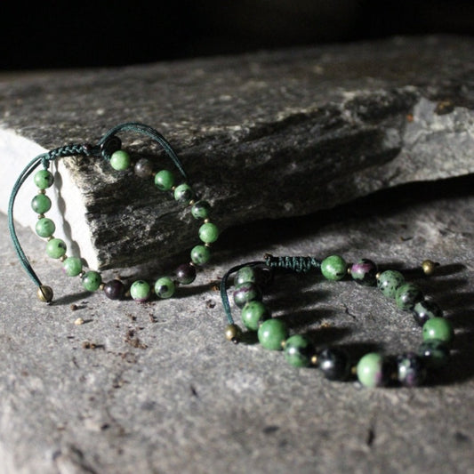 Rubizoisite - Healing bracelet