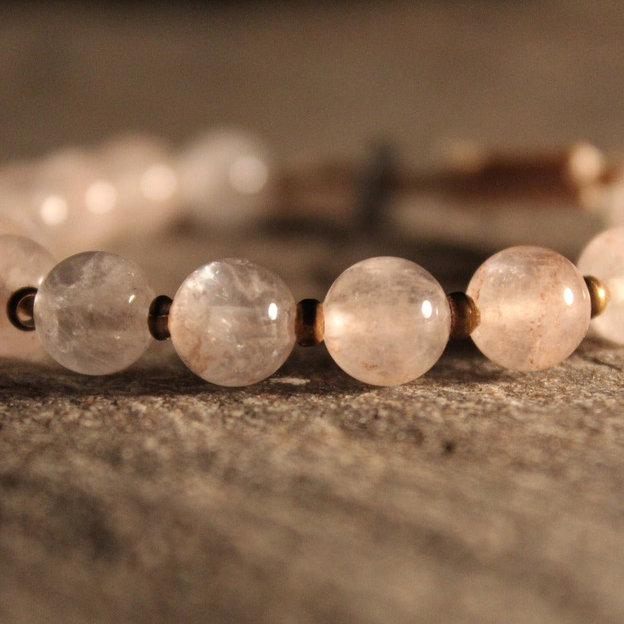 Cuarzo rosa - Pulsera curativa