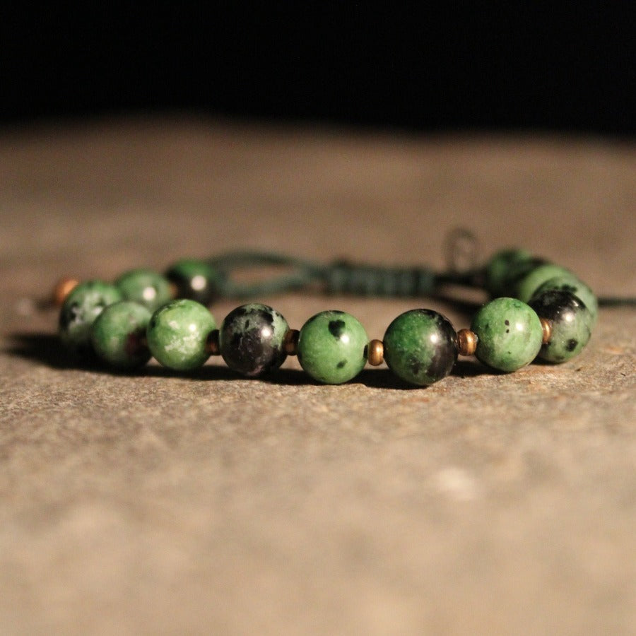 Rubizoisite - Healing bracelet 
