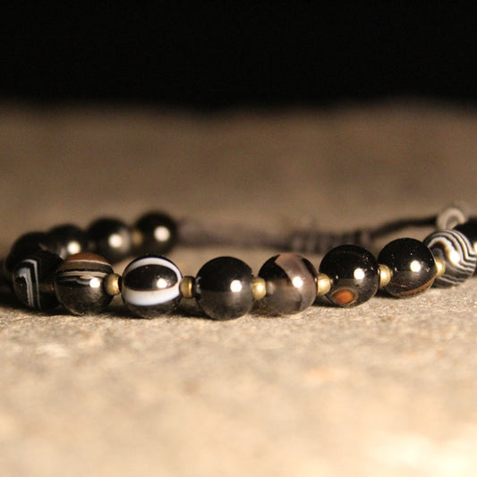 Occhio di Tigre nero - Bracciale Healing