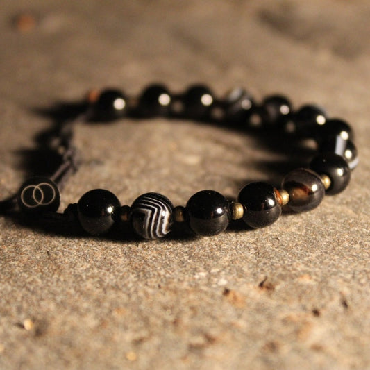Occhio di Tigre nero - Bracciale Healing