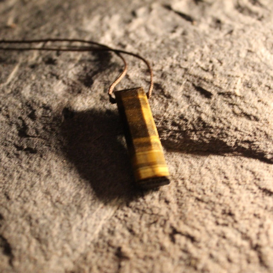 Yellow Tiger Eye - Atlantis Necklace 