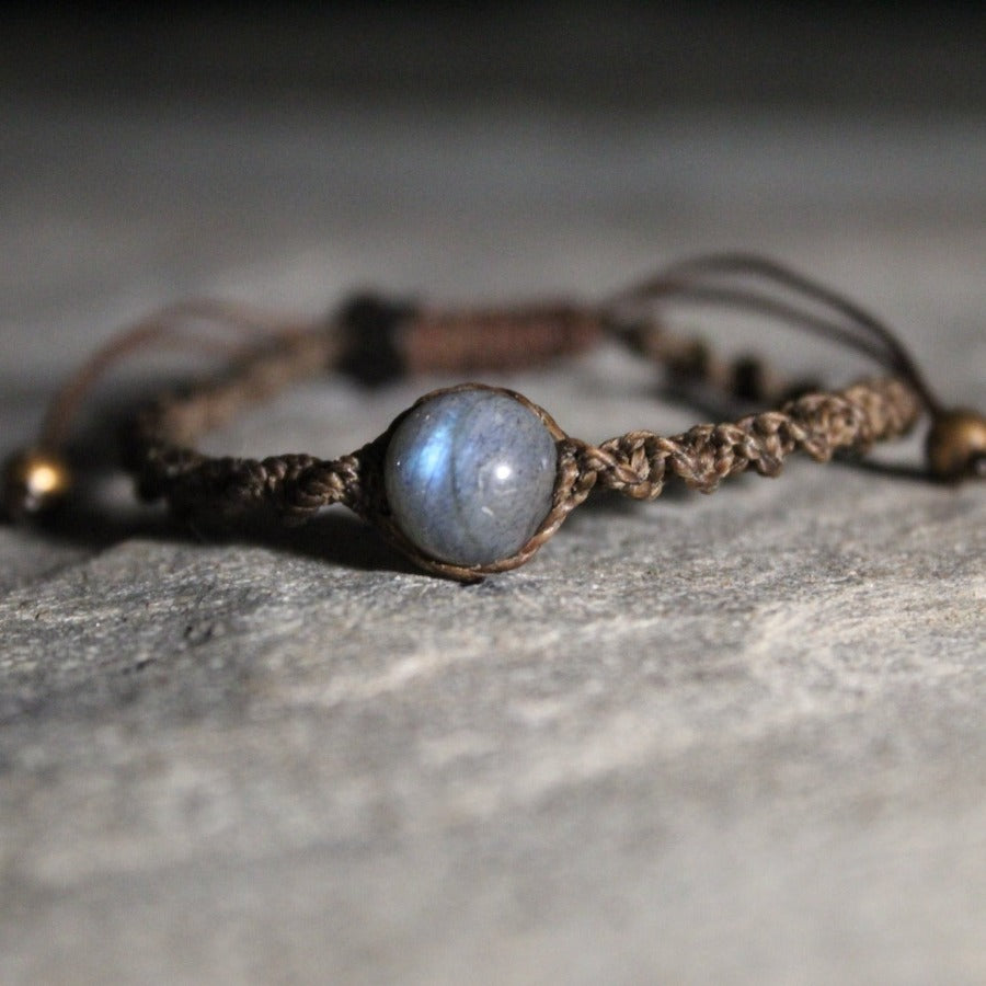 Labradorita - Pulsera Cosmos 
