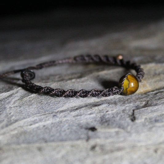 Occhio di Tigre giallo - Bracciale Cosmos