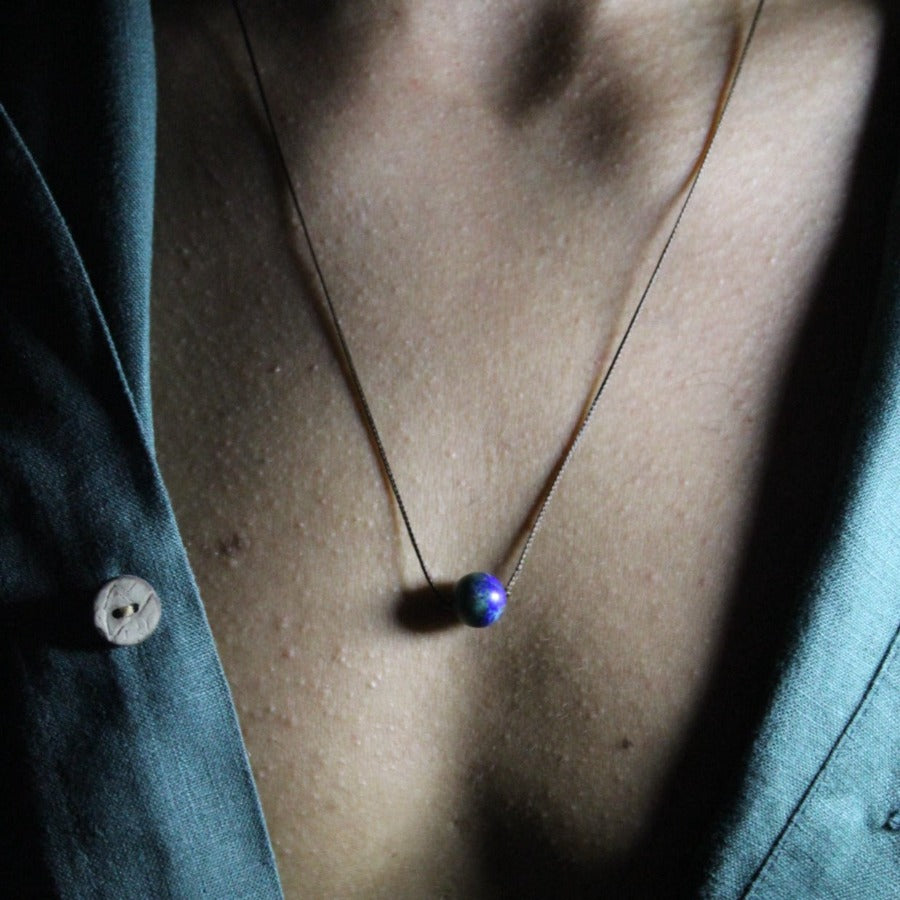 Malaquita Azurita - Collar Cosmos