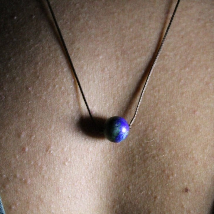 Malaquita Azurita - Collar Cosmos