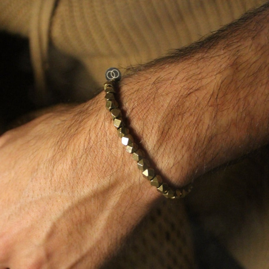 Zamak Dorado - Pulsera Masai