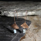 Larimar &amp; 925 Silver - Raw Earring