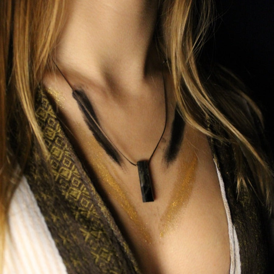 Black Tourmaline - Atlantis Necklace