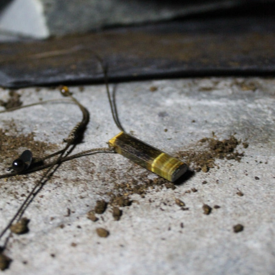 Yellow Tiger Eye - Atlantis Necklace 