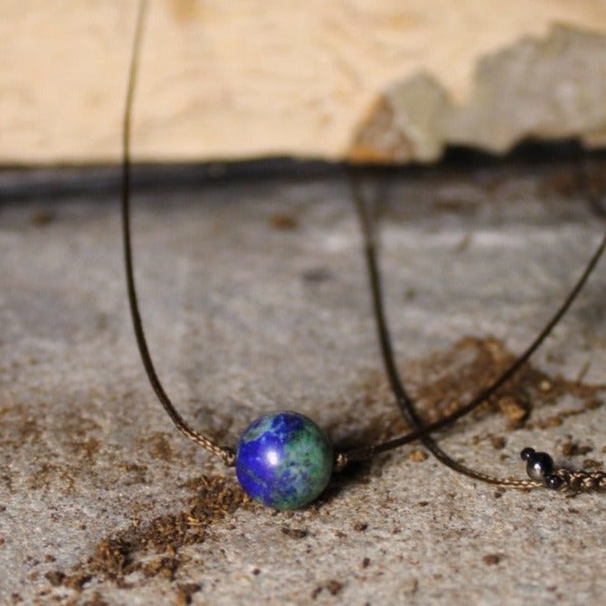 Malaquita Azurita - Collar Cosmos