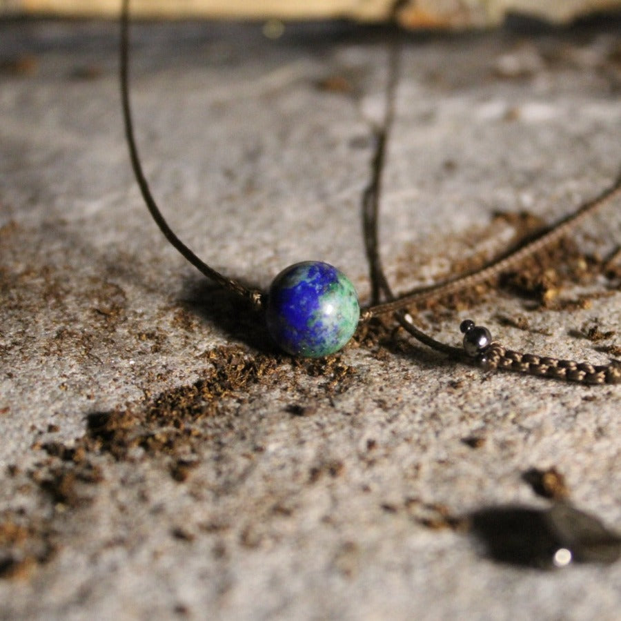 Malaquita Azurita - Collar Cosmos